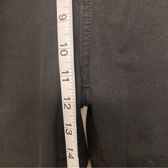 Sam Edelman Stiletto High Rise Skinny Crop black denim jeans cotton rayon 31 - Picture 11 of 11